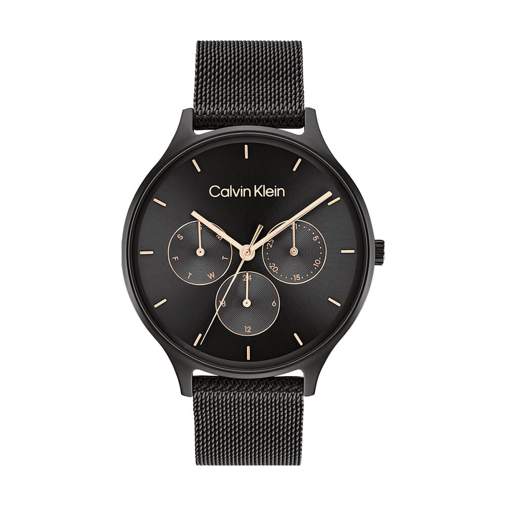 Montre Calvin Klein Timeless Multi Noir - Montres classiques Femme | Marc Orian