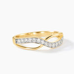 Bague Mounira Or Jaune Oxyde De Zirconium - Bagues avec pierre Femme | Marc Orian