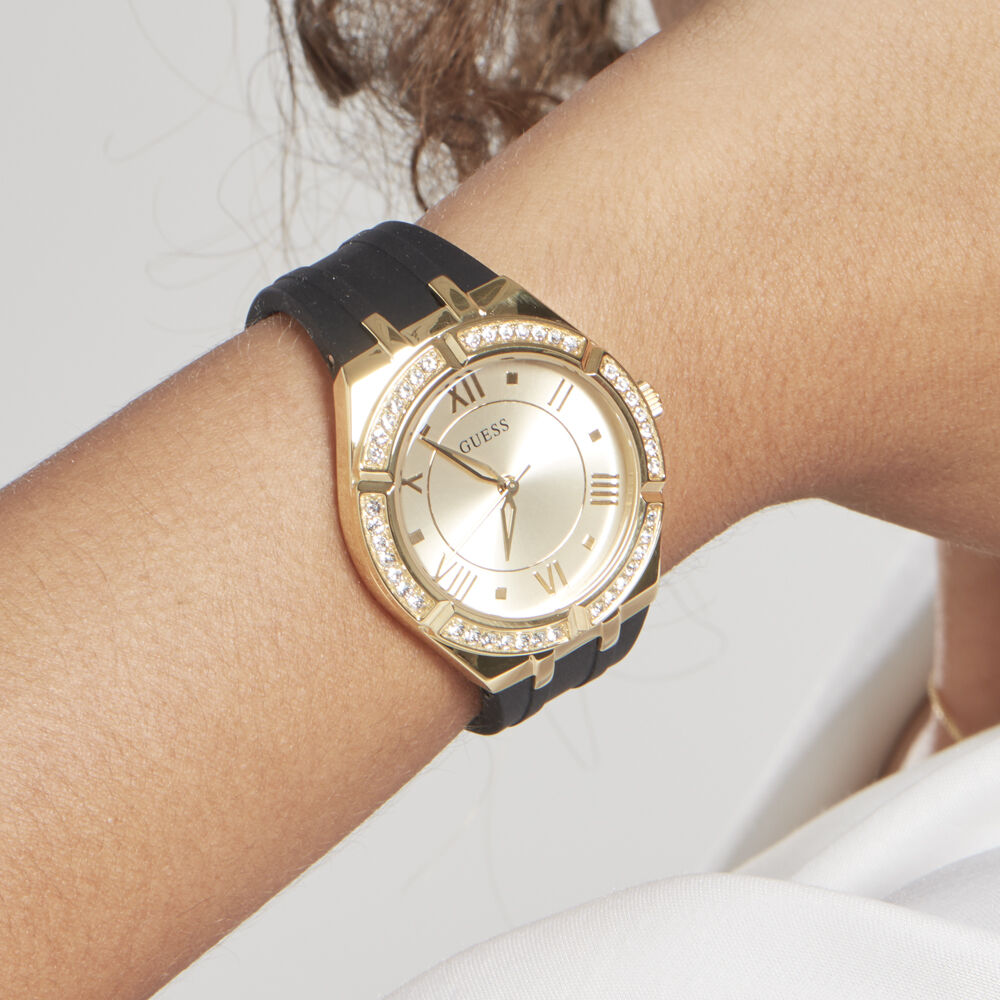 Montre guess best sale femme rose doré