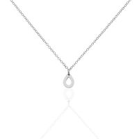 Collier Anh Argent Blanc