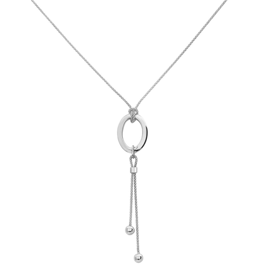 Collier Alisa Argent Blanc - Colliers Femme | Marc Orian