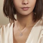 Collier Lev Argent Blanc - Colliers fantaisie Femme | Marc Orian