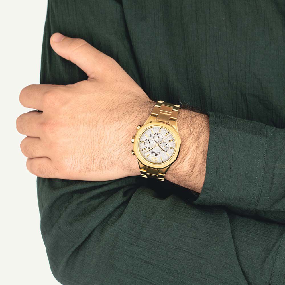 Montre Lotus Excellent Argenté -  Homme | Marc Orian