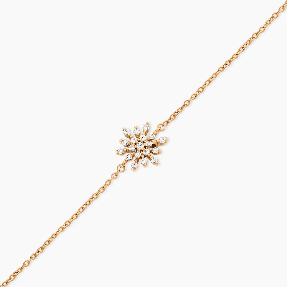 Bracelet Plaqu&eacute; Or Lisha Oxyde De Zirconium - Bracelets fantaisie Femme | Marc Orian