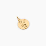 Medaille Or Jaune Saint Michel - Bijoux personnalis&eacute;s Famille | Marc Orian