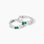 Cr&eacute;oles Felisa Argent Blanc Oxyde De Zirconium - Cr&eacute;oles Femme | Marc Orian