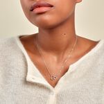 Collier Twillie Argent Blanc Oxyde De Zirconium - Colliers avec pierres Femme | Marc Orian