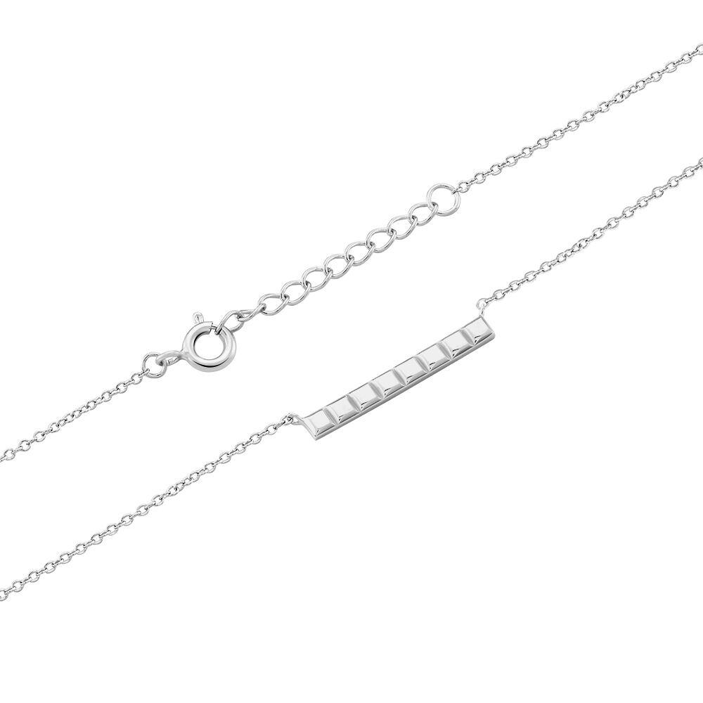 Collier Teressa Argent Blanc - Colliers fantaisie Femme | Marc Orian