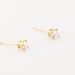 Boucles D'oreilles Puces Victoria Or Jaune Diamant - Puces Femme | Marc Orian