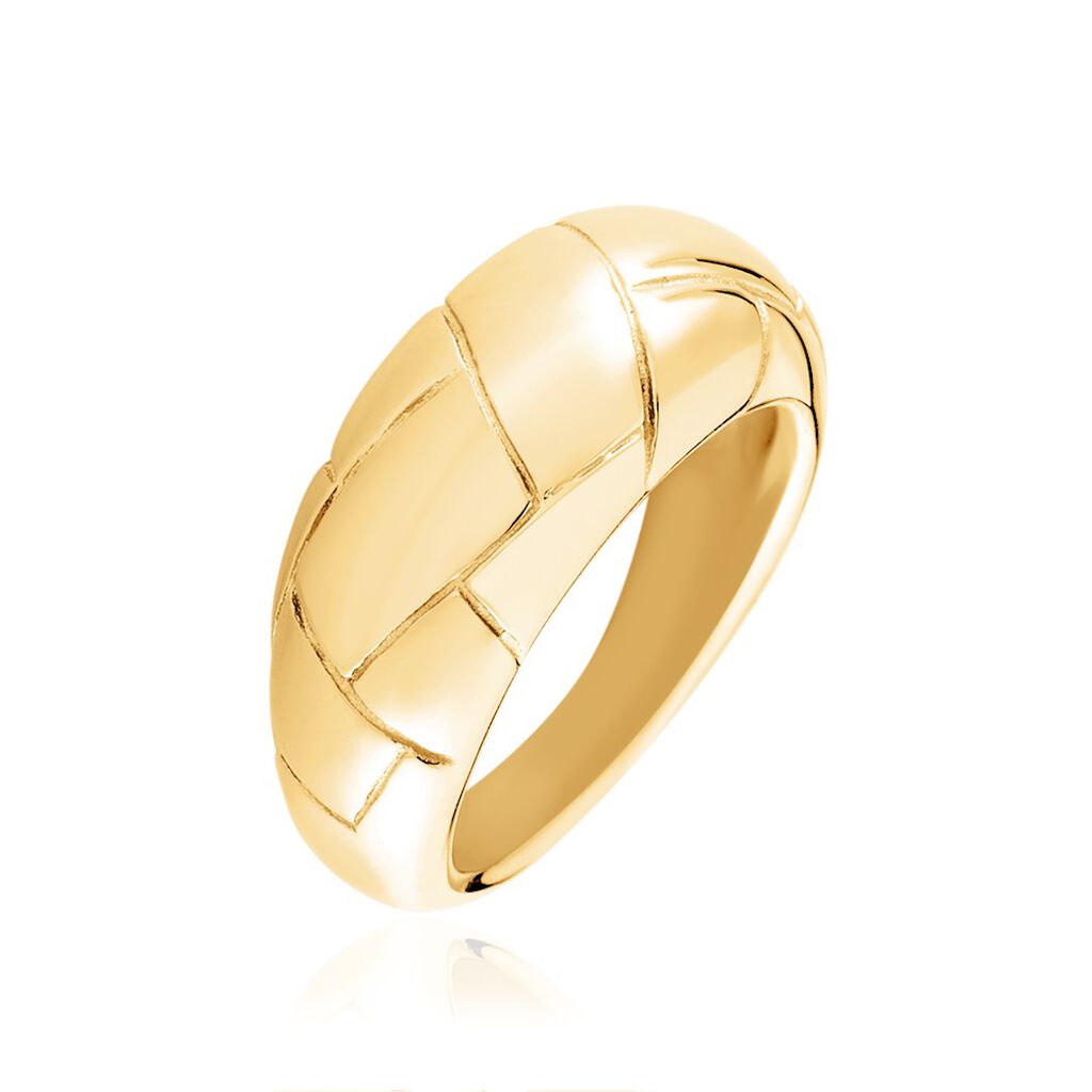Bague Lessie Acier Doré - Bijoux fantaisie Femme | Marc Orian