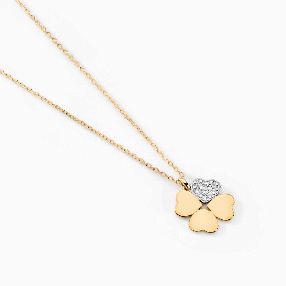 Collier Yasamin Or Jaune Diamant - Colliers avec pierres Femme | Marc Orian