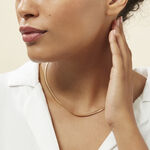 Collier Doline Maille Anglaise Or Jaune - Chaines Femme | Marc Orian