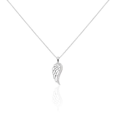 Collier Soliana Argent Blanc Oxyde De Zirconium - Colliers avec pierres Femme | Marc Orian
