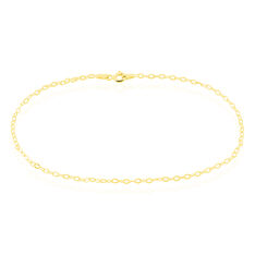 Chaîne De Cheville Maille Soleil Or Jaune - Chaines de cheville Femme | Marc Orian