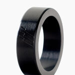 Bague Andrei Acier Noir - Bijoux fantaisie Homme | Marc Orian