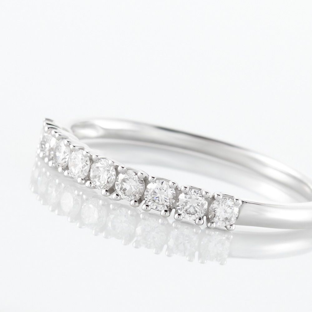 Bague Eloise Or Blanc Diamant - Alliances avec pierres Femme | Marc Orian