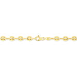 Bracelet Maille Dami Maille Grain De Cafe Or Jaune - Bracelets mailles Femme | Marc Orian