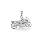 Pendentif Costanza Argent Blanc - Bijoux fantaisie Famille | Marc Orian