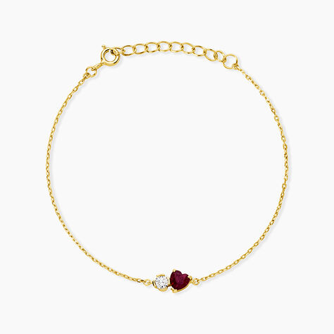 Bracelet Poem Argent Jaune Tourmaline Oxyde De Zirconium - Bracelets fantaisie Femme | Marc Orian