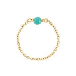 Bague Calliope Plaqu&eacute; Or Dor&eacute; Amazonite - Bijoux fantaisie Femme | Marc Orian