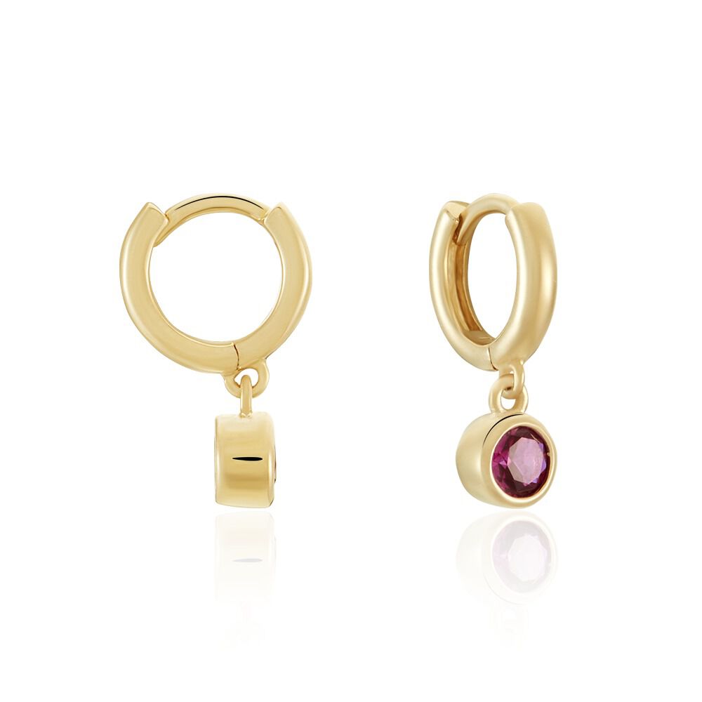 Créoles Plaqué Or Leonie Spinelle Synthétique - Créoles Femme | Marc Orian