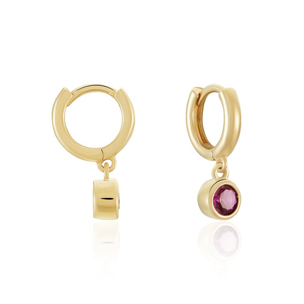 Créoles Plaqué Or Leonie Spinelle Synthétique - Créoles Femme | Marc Orian