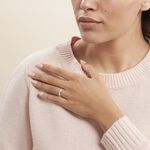 Alliance Marlon Demi Jonc Classique Or Blanc - Alliances duo Unisex | Marc Orian