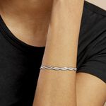 Bracelet Anaiz Argent Blanc - Bracelets fantaisie Femme | Marc Orian