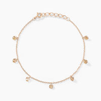 Bracelet Collie Argent Rose Oxyde De Zirconium