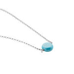 Collier Graziana Argent Blanc Turquoise - Colliers avec pierres Femme | Marc Orian