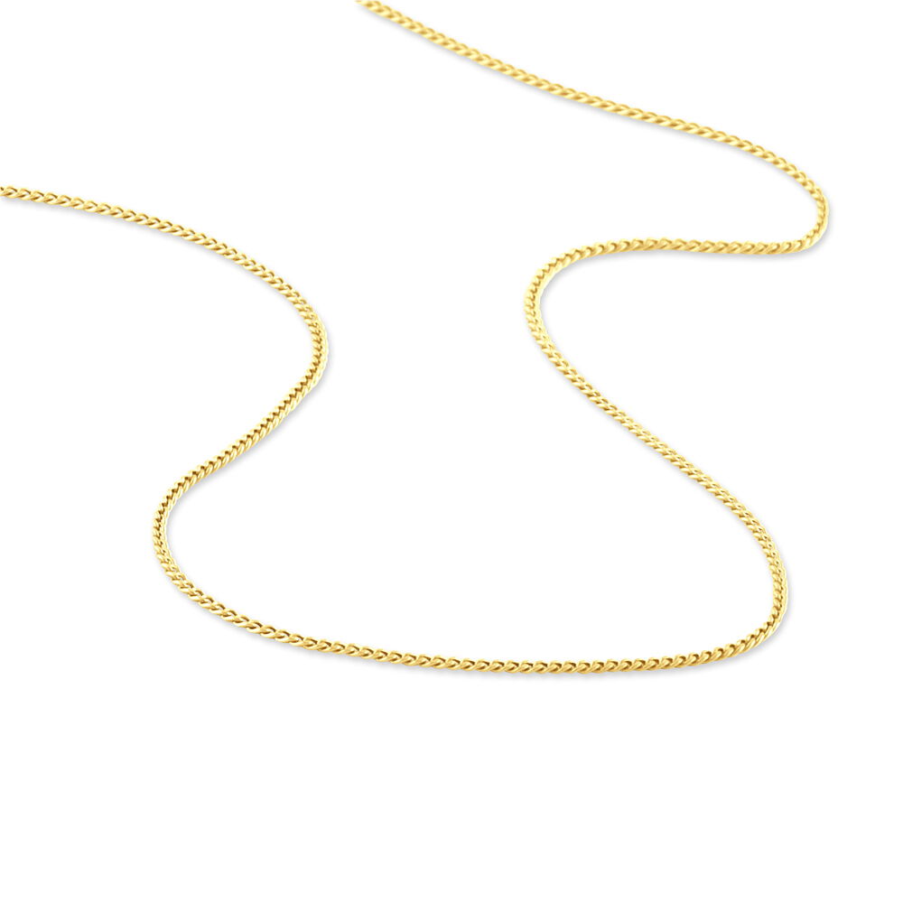 Cha&icirc;ne Iris Maille Gourmette Or Jaune - Chaines Femme | Marc Orian