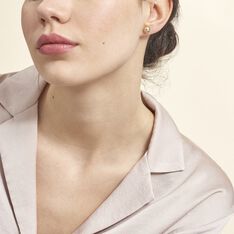 Boucles D'oreilles Puces Fidelia Boule Or Jaune - Clous d'oreilles Femme | Marc Orian
