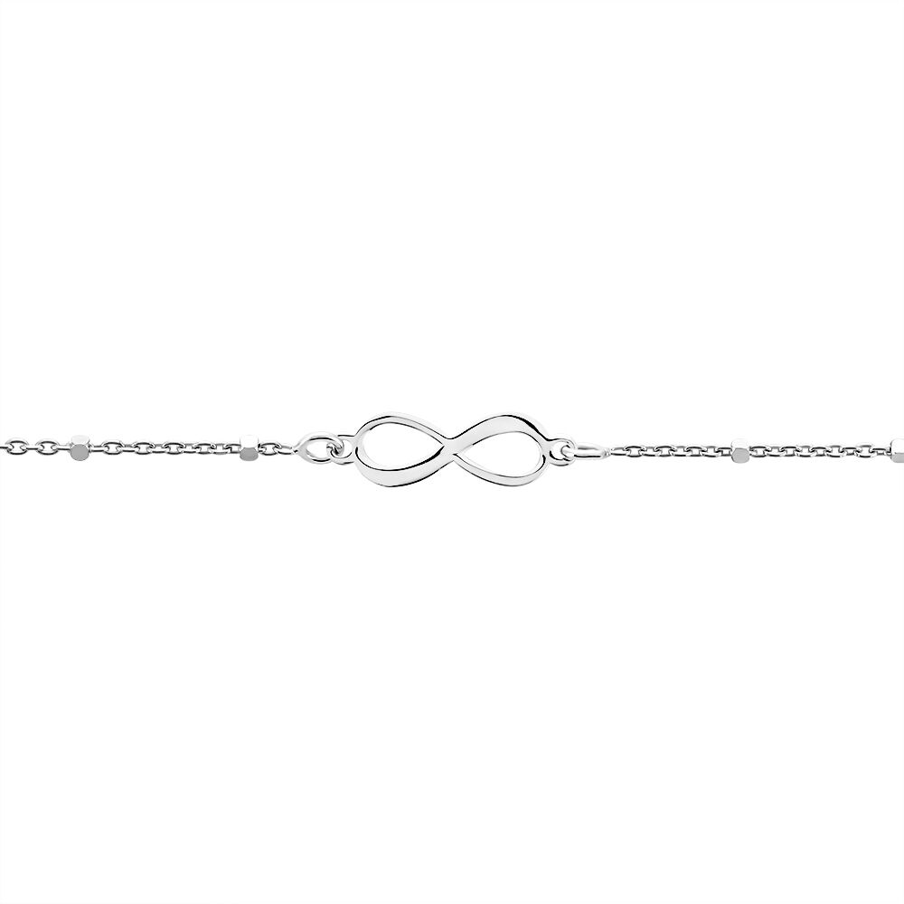 Bracelet Ayelet Argent Blanc - Bracelets chaînes Femme | Marc Orian