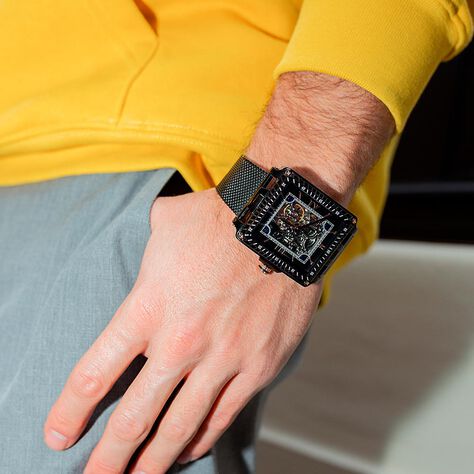 Montre Montignac C Automatique Noir - Montres automatique Homme | Marc Orian