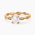 Bague Plaqu&eacute; Or Kurt Oxydes De Zirconium - Bijoux fantaisie Femme | Marc Orian