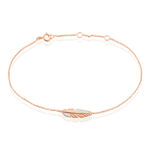 Bracelet Clodie Or Rose Diamant - Bracelets cha&icirc;nes Femme | Marc Orian