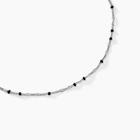 Collier Cacilia Argent Blanc - Colliers Femme | Marc Orian