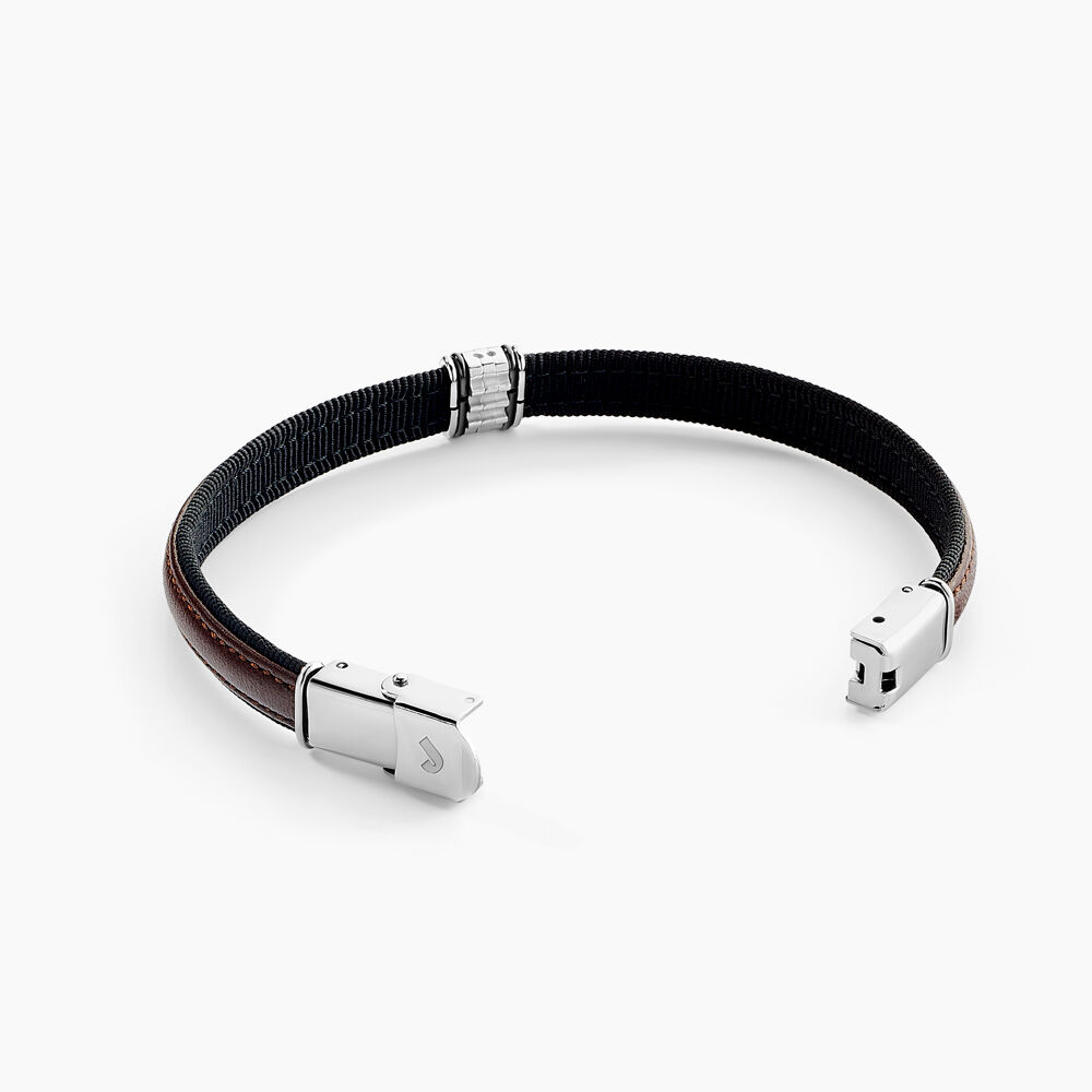 Bracelet Luciene Or Acier Bicolore - Bracelets cuir Homme | Marc Orian