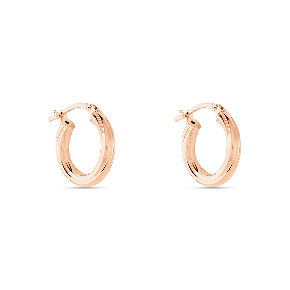 Créoles Maia Argent Rose - Créoles Femme | Marc Orian