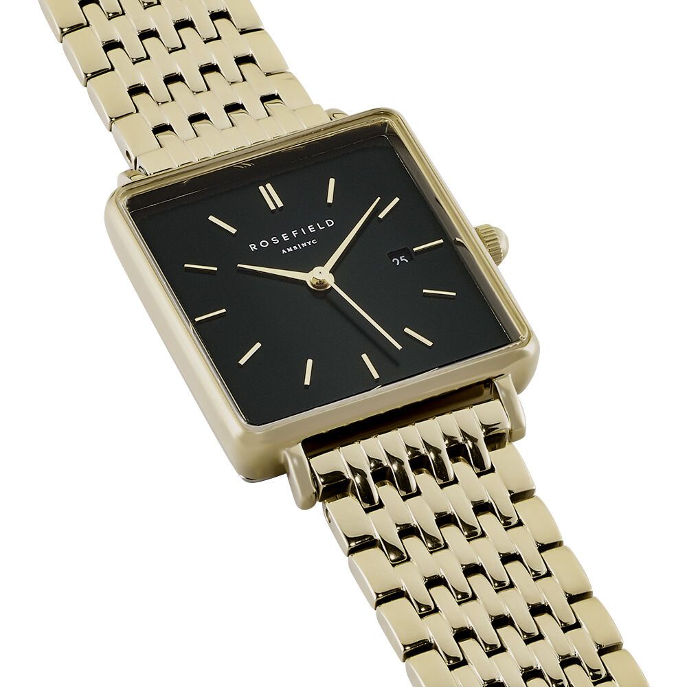 Montre Rosefield The Boxy Noir - Montres étanches Femme | Marc Orian