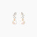 Boucles D'oreilles Pendantes Taiss Or Jaune Perle De Culture - Pendantes Femme | Marc Orian