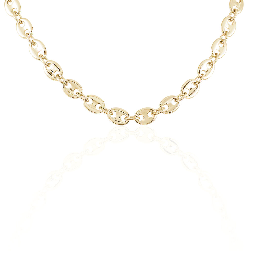 Collier William Plaqu&eacute; Or Jaune - Chaines Homme | Marc Orian