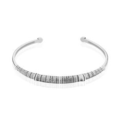 Bracelet Jonc Argent Gustav - Bracelets jonc Homme | Marc Orian