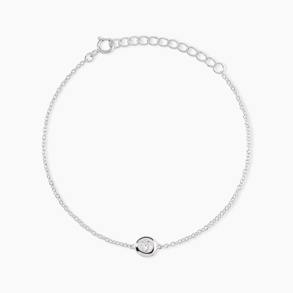 Bracelet Argent Laureano Oxydes De Zirconium - Bracelets fantaisie Femme | Marc Orian