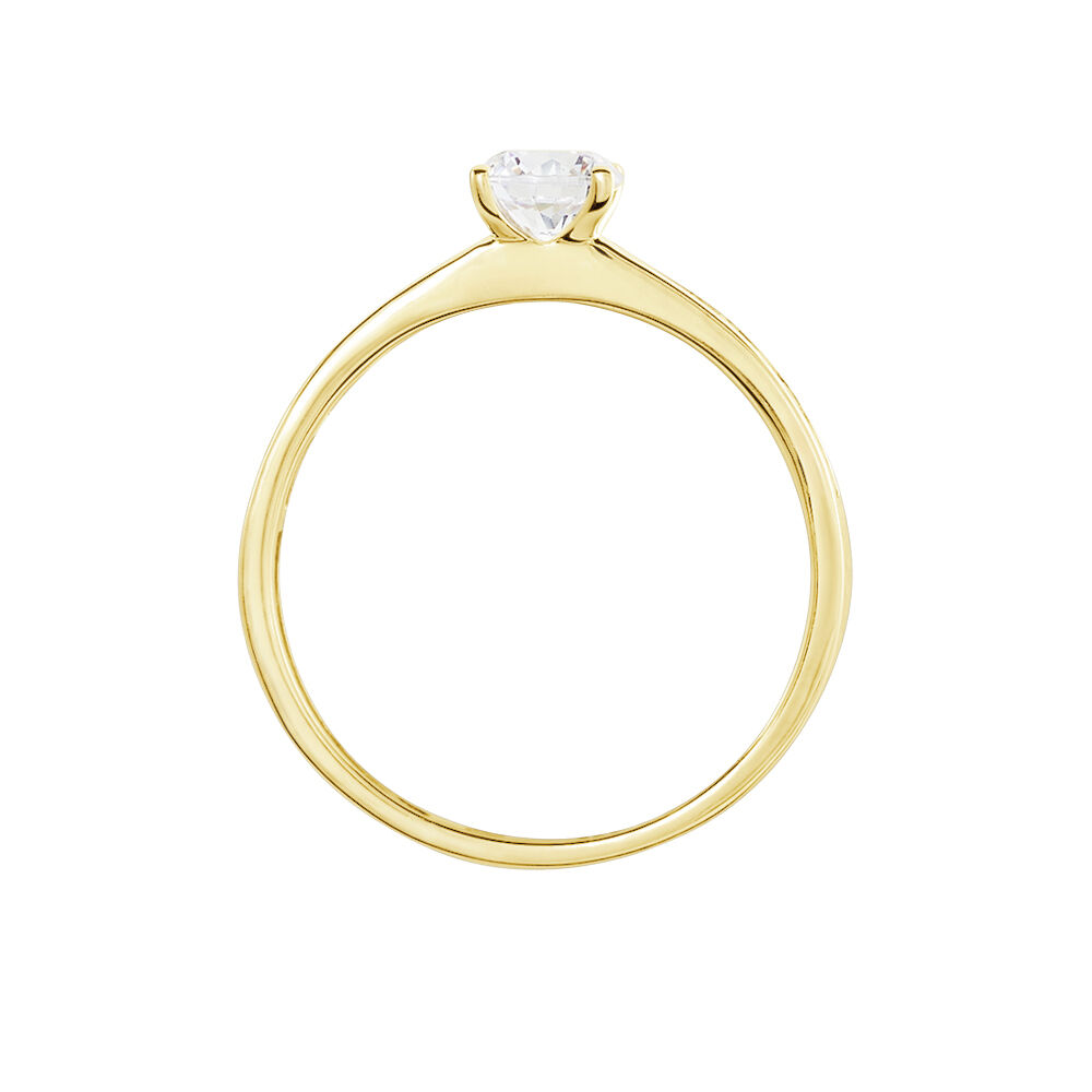Bague Harem Or Jaune Oxyde - Solitaires Femme | Marc Orian