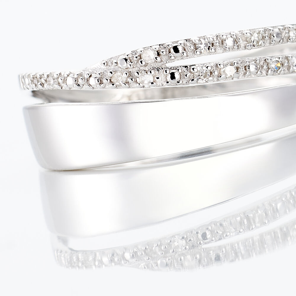 Bague Angele Or Blanc Diamant - Bagues pierres précieuses Femme | Marc Orian