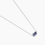 Collier Andy Argent Blanc Oxyde De Zirconium - Colliers avec pierres Femme | Marc Orian