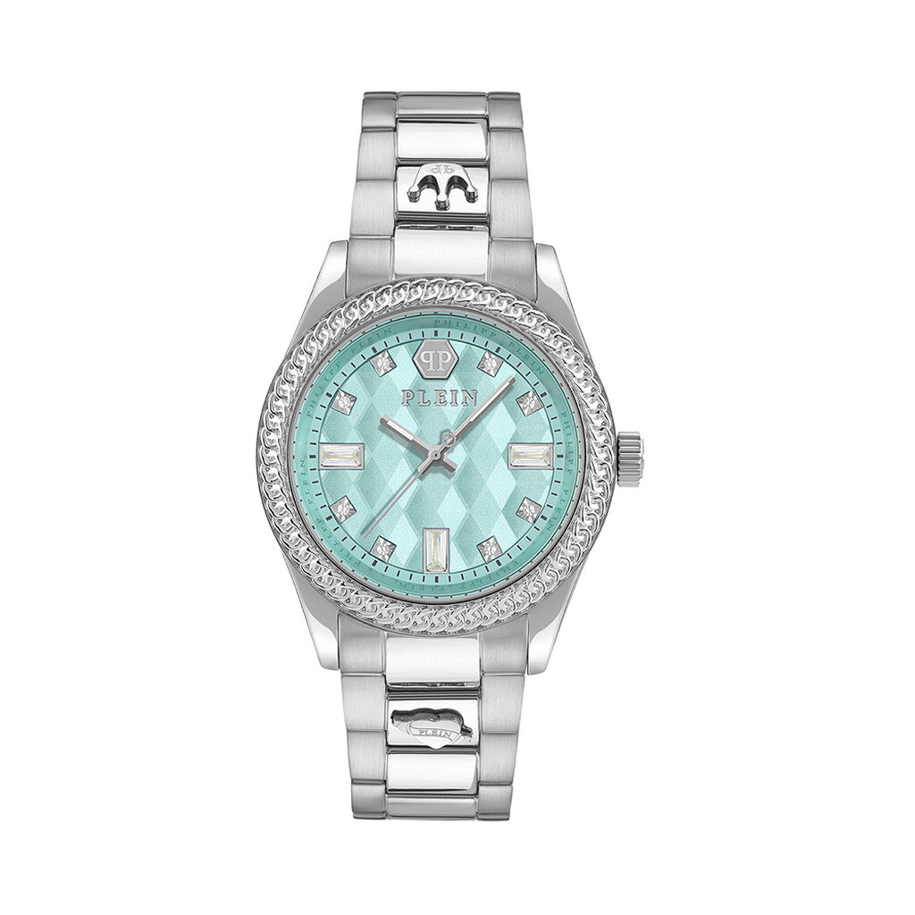 Montre Philipp Plein Queen Bleu Sky - Montres &eacute;tanches Femme | Marc Orian