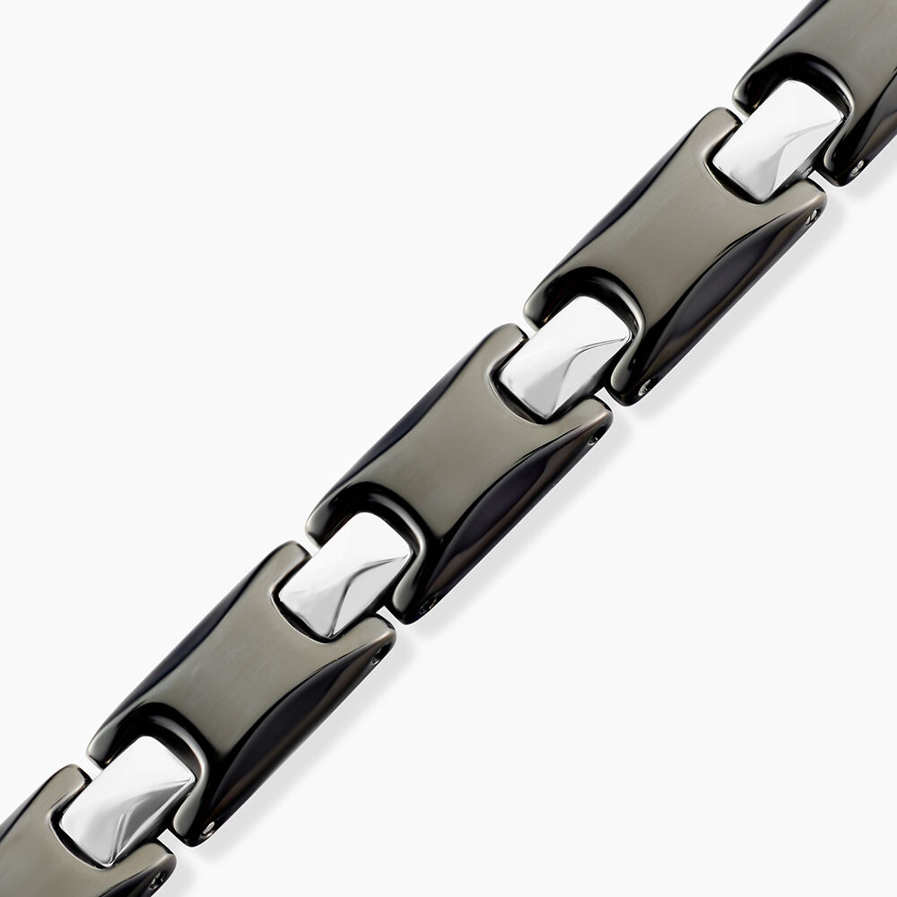 Bracelet Jourdan Halldor Acier Argent&eacute; - Bracelets cha&icirc;nes Homme | Marc Orian