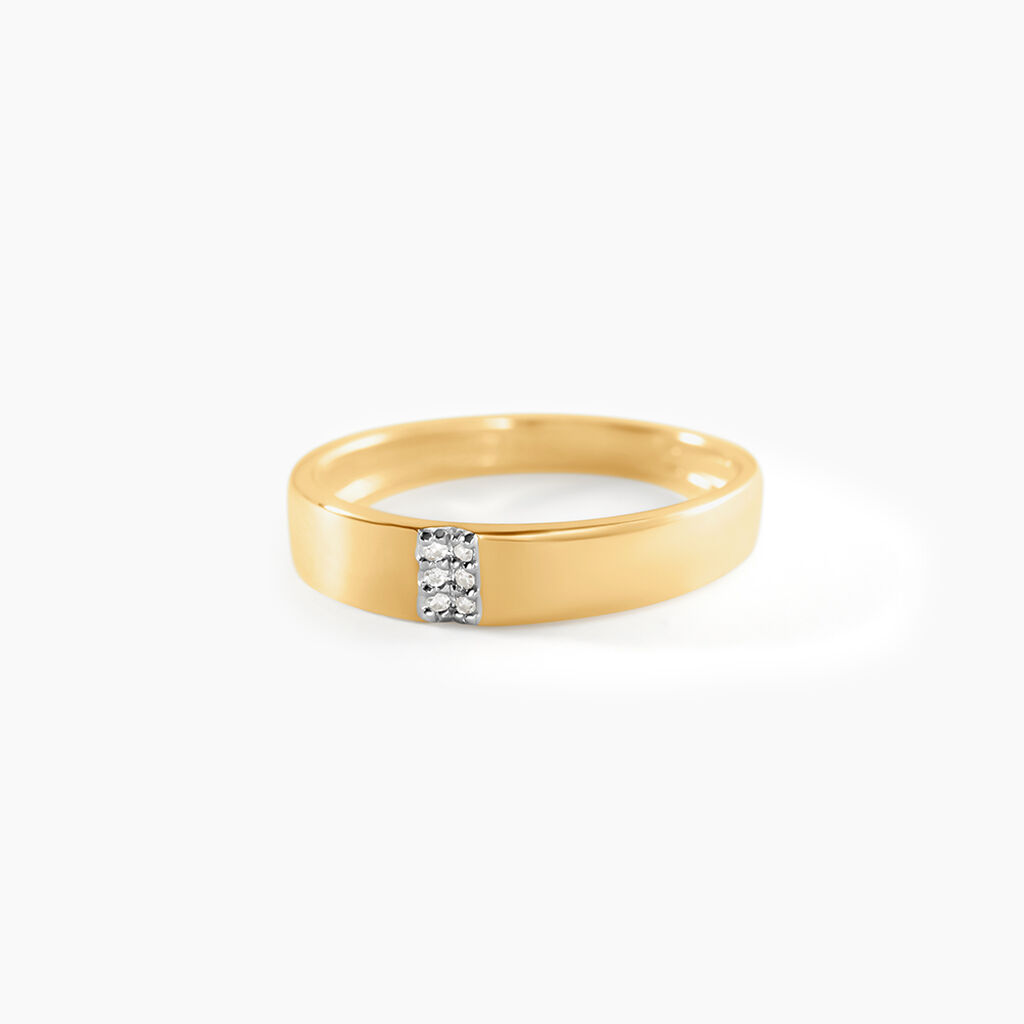 Bague Soha Or Jaune Diamant - Parures de mariage Femme | Marc Orian